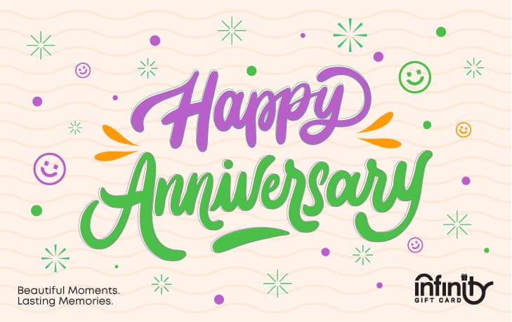 Anniversary Smart Gift Card