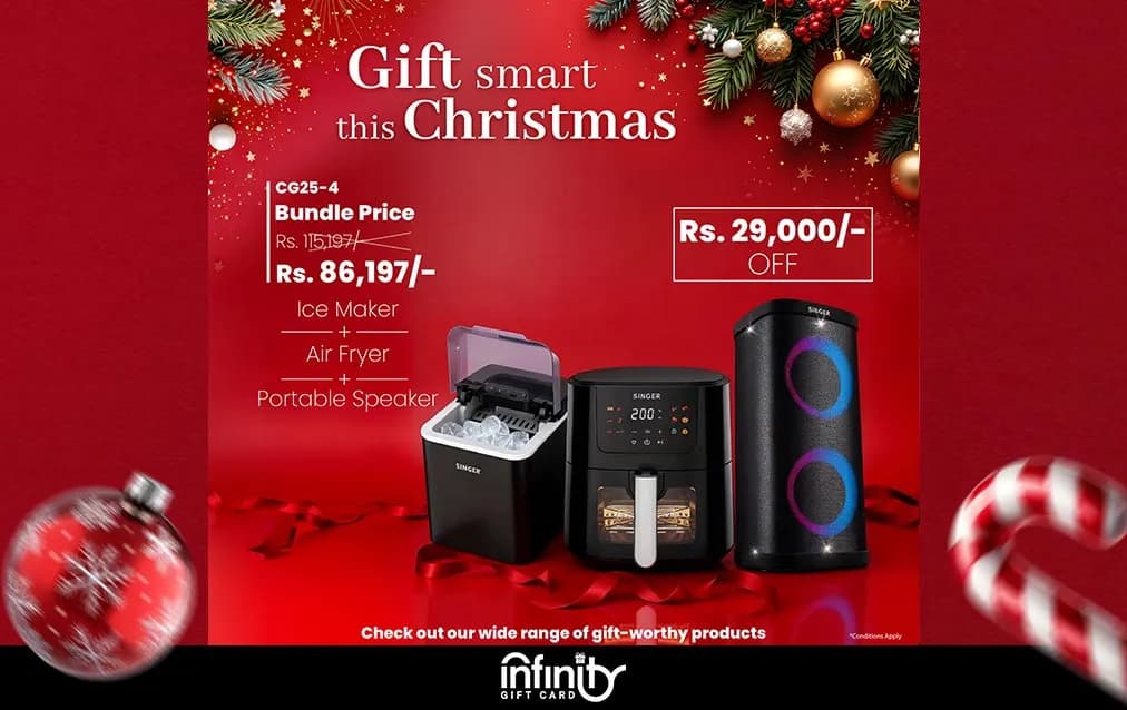 Christmas Gifts - Singer Bundle Offer 4